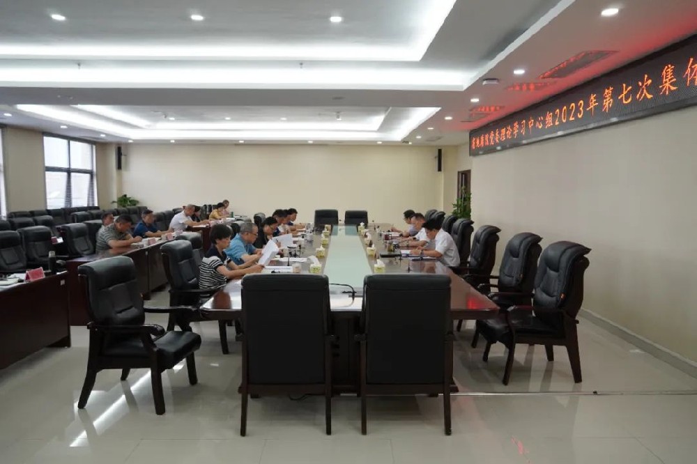 初心如磐 奮楫篤行 | 省地質院黨委開展主題教育專題學習研討